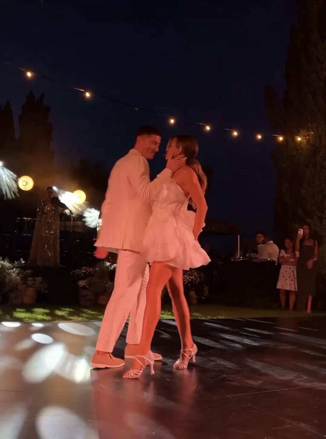 "Pierwszy taniec" Anny i Roberta Lewandowskich