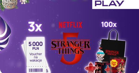 Play przenosi fanów "Stranger Things" do innego wymiaru. Rusza konkurs z wyjątkowymi nagrodami