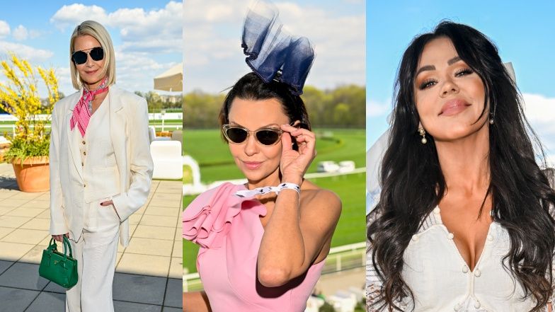 Celebrytki świetują otwarcie sezonu na Torze Służewiec