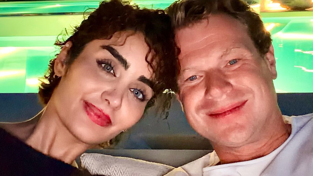 Ben Moss z partnerką Parisą.