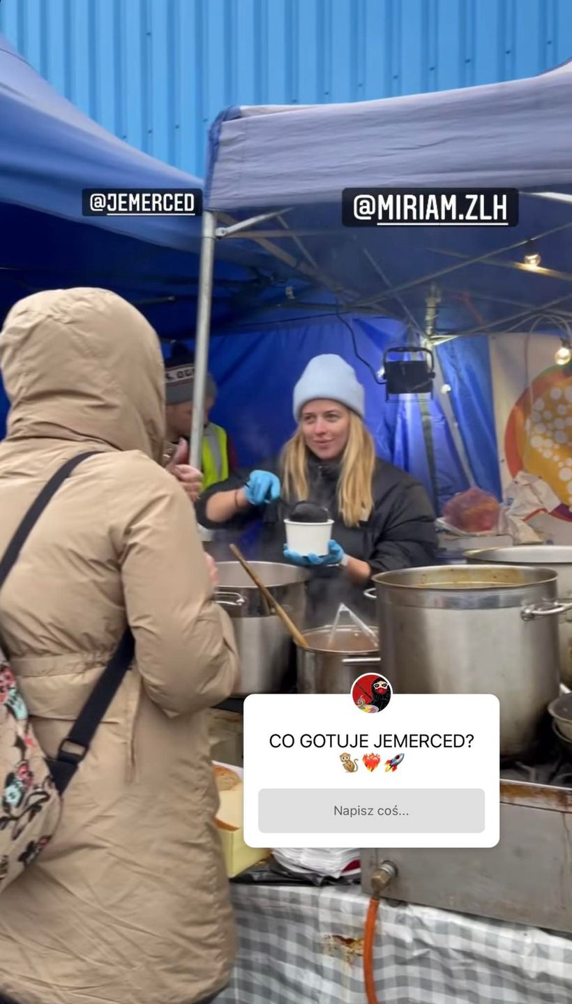 Jessica Mercedes pomaga uchodźcom na granicy polsko-ukraińskiej