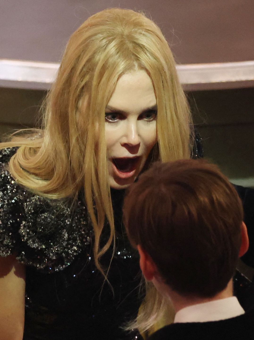 95th Academy Awards - Oscars Show - Hollywood
Nicole Kidman talks with Brendan Gleeson, Colin Farrell and Farrell's son Henry during the Oscars show at the 95th Academy Awards in Hollywood, Los Angeles, California, U.S., March 12, 2023.,Image: 762293818, License: Rights-managed, Restrictions: , Model Release: no, Credit line: CARLOS BARRIA / Reuters / Forum
CARLOS BARRIA / Reuters / Forum
arts,, culture, and, entertainment, category_code_ent, category_code_namer, category_code_arts, category_code_culture and entertainment