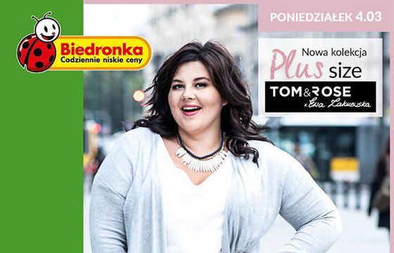 Ewa Zakrzewska współautorką kolekcji plus size dla Biedronki