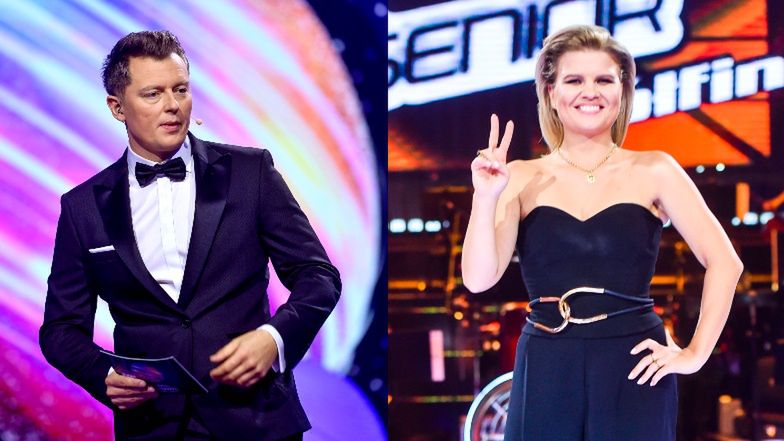 Marta Manowska musiała poprowadzić "The Voice of Poland Senior" bez Rafała Brzozowskiego