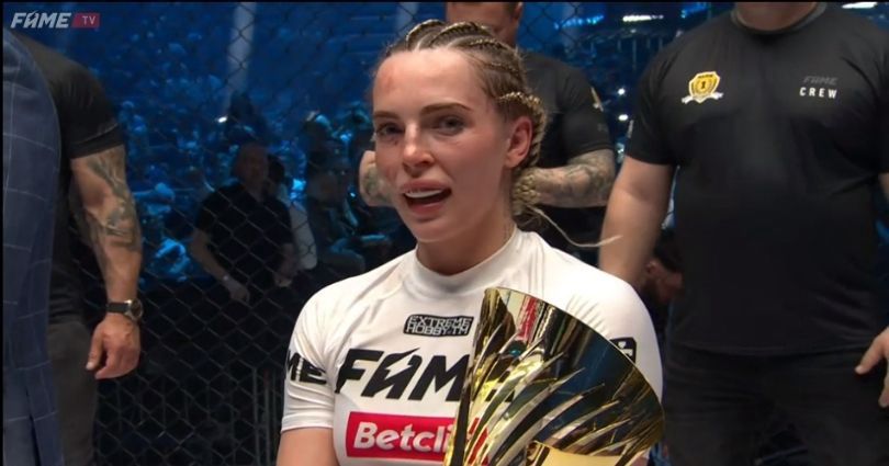 Karolina Brzuszczyńska na Fame MMA 