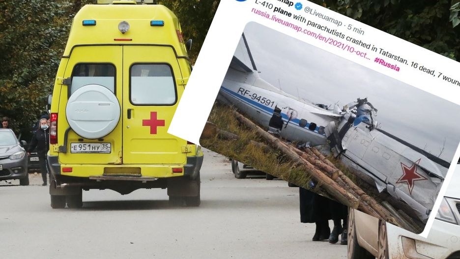 Katastrofa lotnicza w Rosji. Rozbił się samolot 