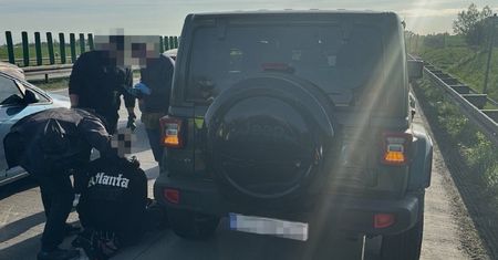 Ukradł jeepa w Berlinie. Ukrainiec zatrzymany pod Wrocławiem