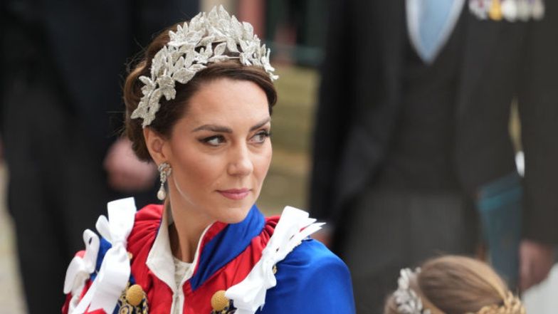 Kate Middleton podczas koronacji króla Karola III