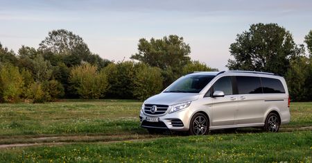 Mercedes-Benz Klasy V250d AMG Line - test vana biznesowego