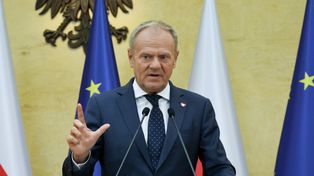"Medialny humbug". Człowiek Nawrockiego odpowiada Tuskowi