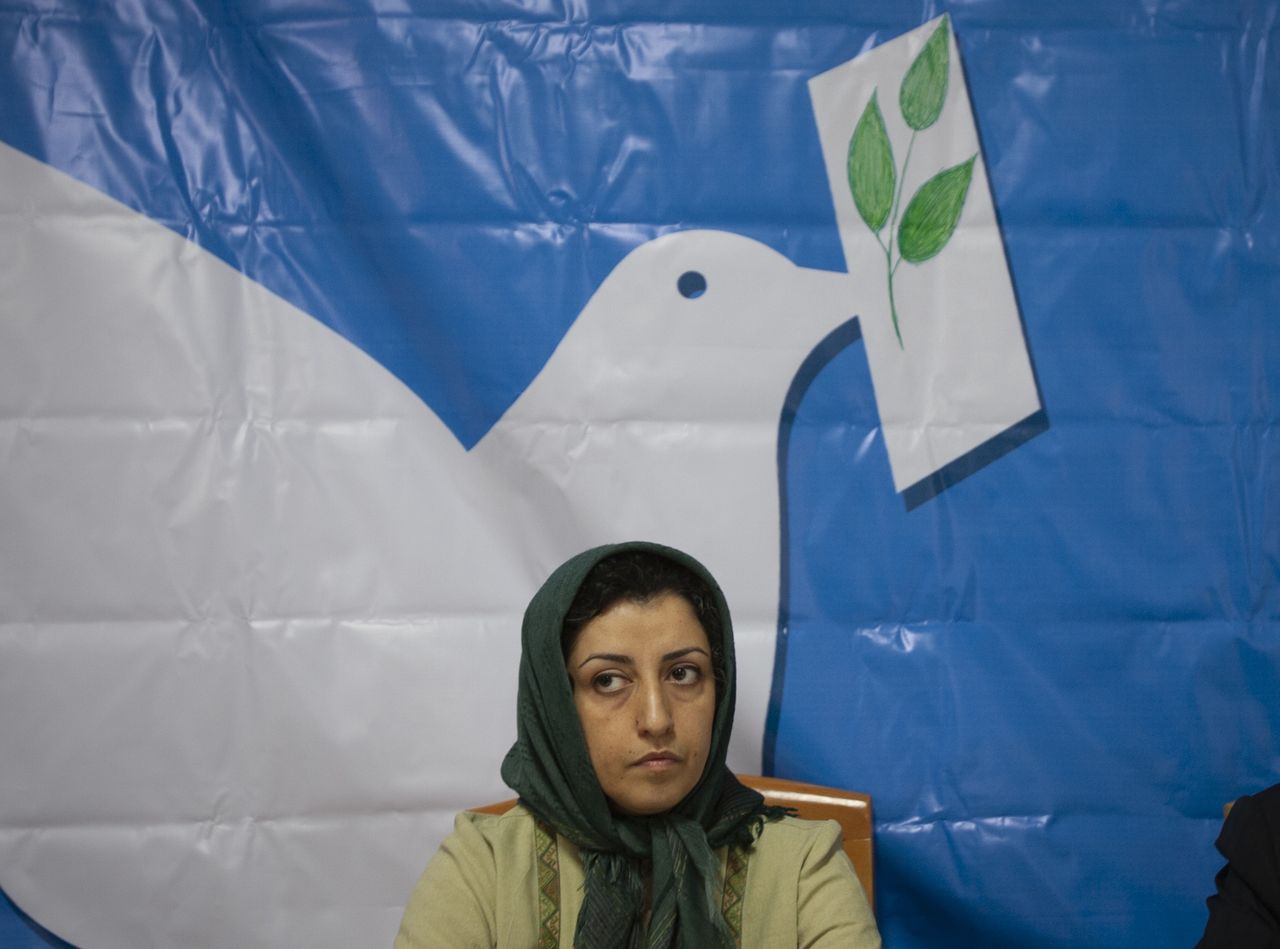 Narges Mohammadi, 2023 Nobel Peace Prize laureate.