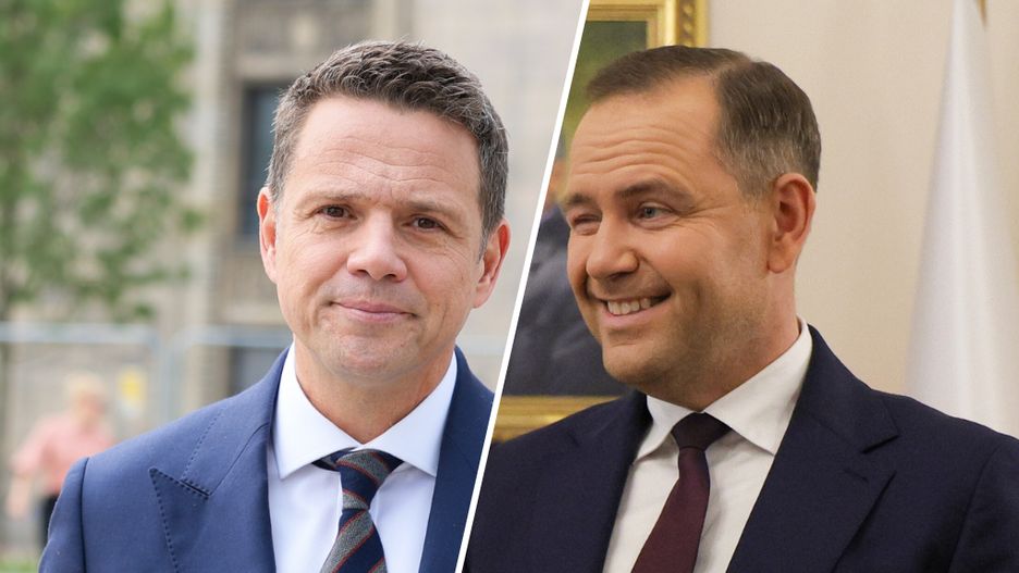 Rafał Trzaskowski i Karol Nawrocki
