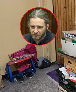 Śmieci przed mieszkaniem posła. "Mam parę rzeczy na korytarzu i będę je miał"
