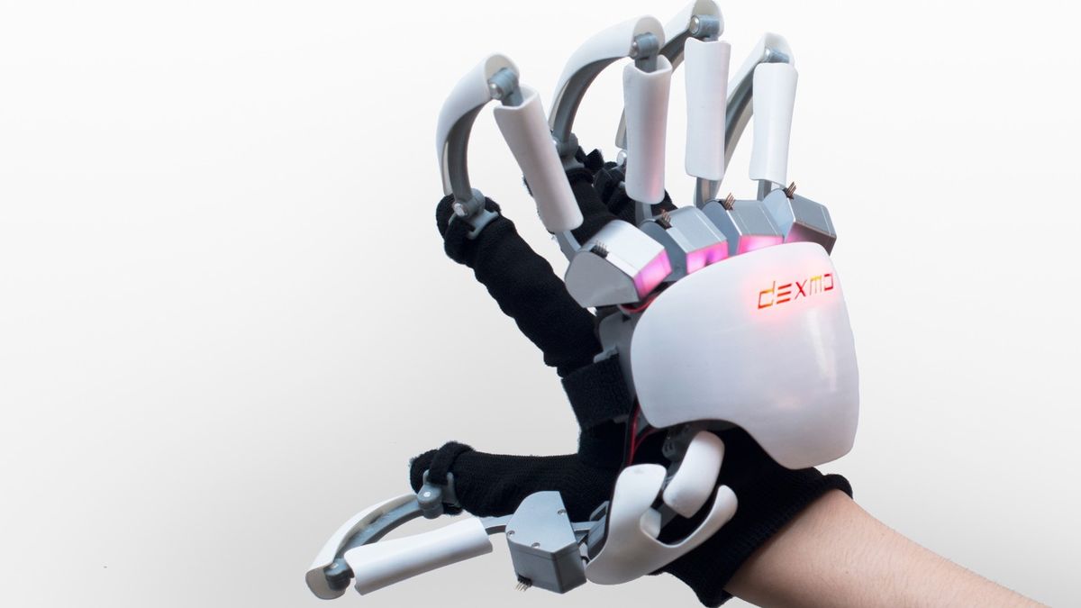 Egzoszkielet Dexmo: zaawansowana rękawica to VR nowej generacji 1