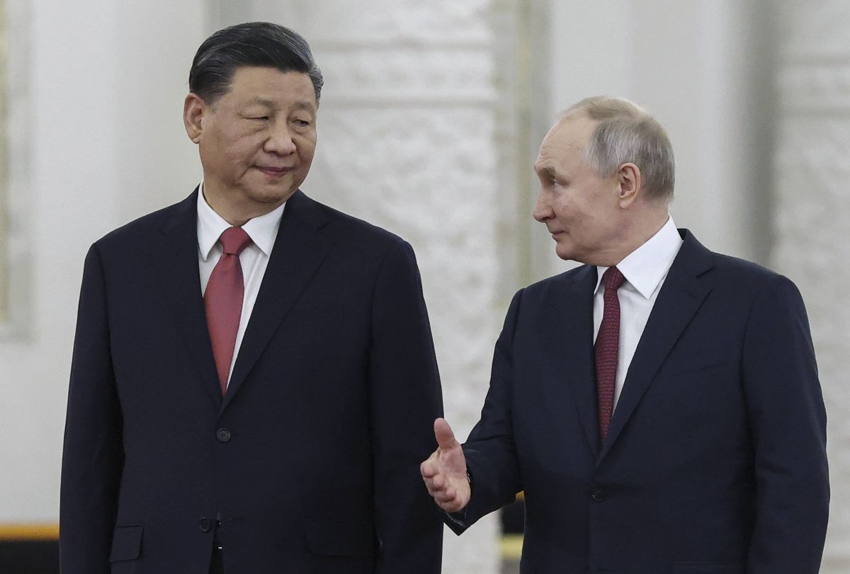 Xi Jinping i Władimir Putin