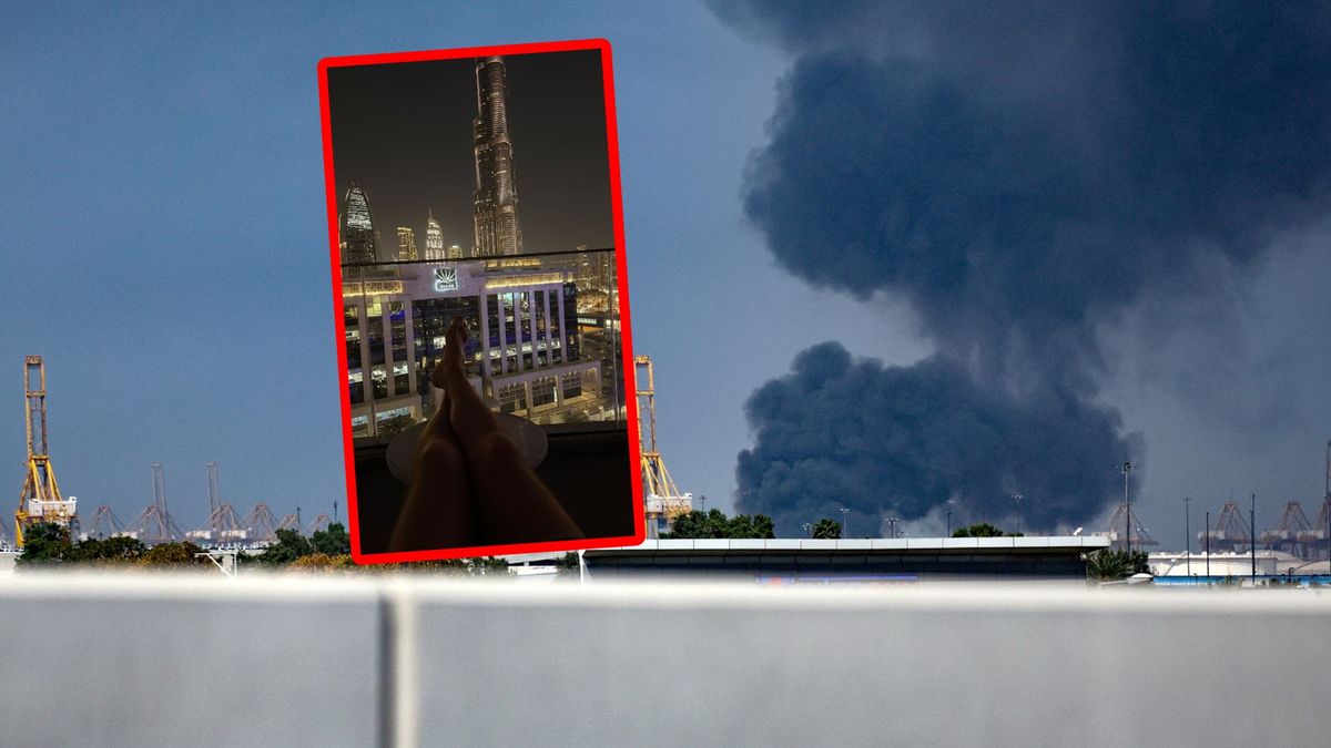 Poleciał na wakacje do Dubaju. Tak spędza czas.