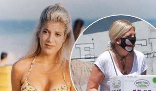 Tori Spelling bardzo się zmieniła. Po szczuplutkiej dziewczynie nie ma już śladu