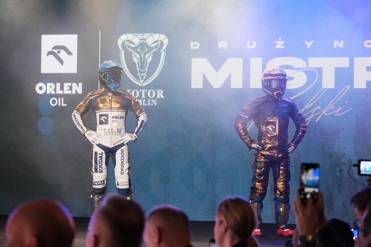 Orlen Oil Motor Lublin ogłosił gotowość do walki o czwarte mistrzostwo. Skóra zamiast kevlaru, nowi sponsorzy klubu