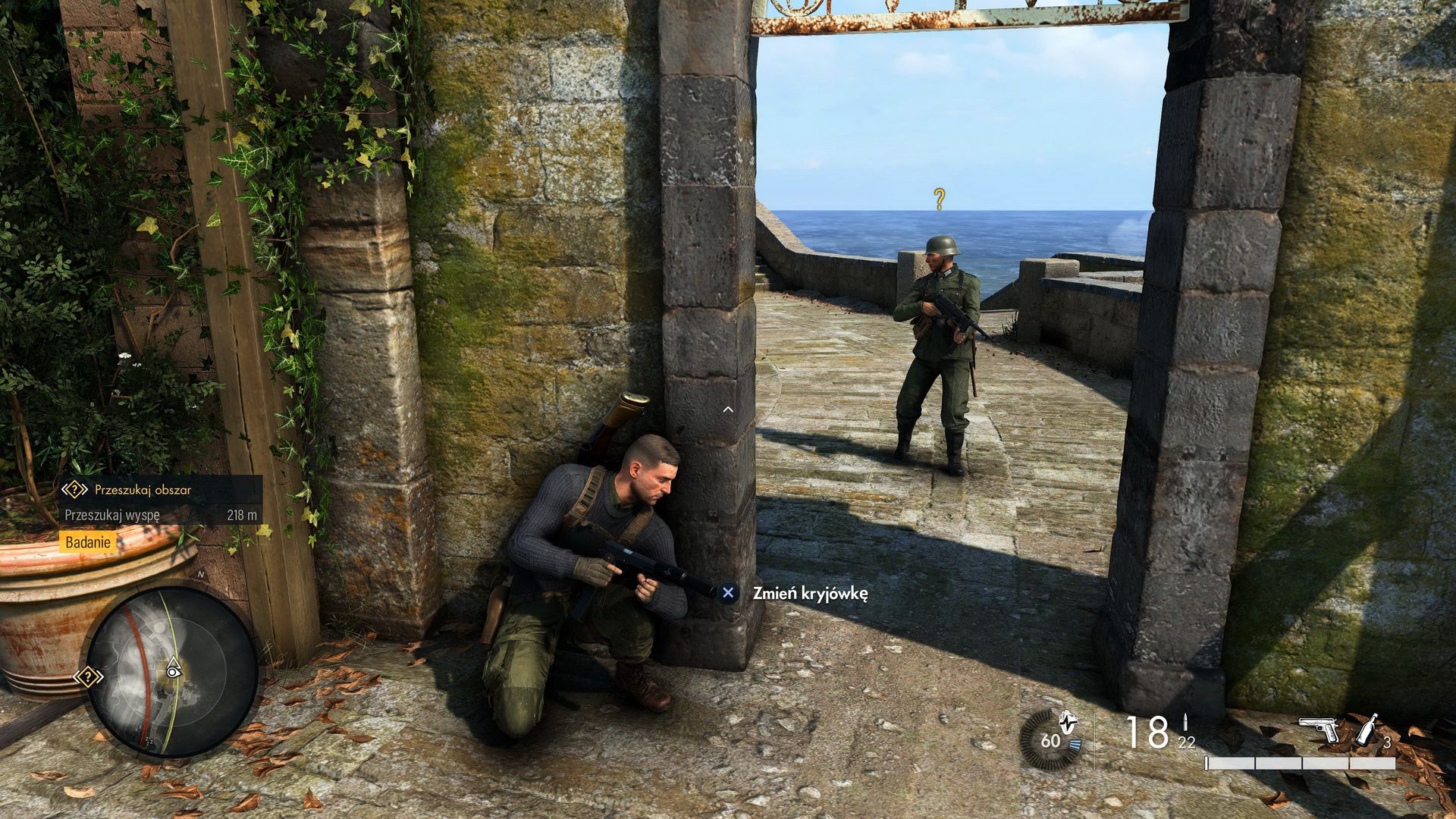 Sniper Elite 5 - skradanie się