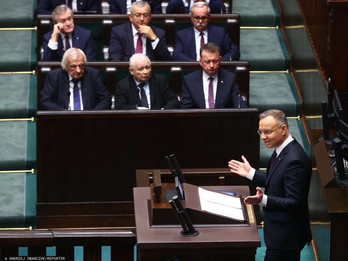 "Jesteśmy zadowoleni". PiS cieszy się z decyzji Andrzeja Dudy. Wąsik z Kamińskim mają plan