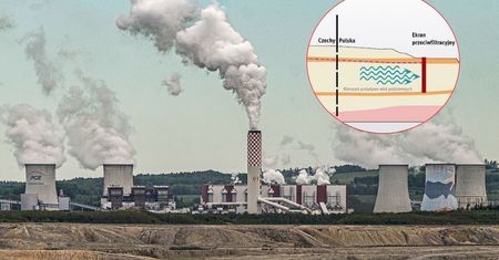 Ekran PGE jak przyznanie się do winy? Tak działa ściana, która zatrzyma wodę u Czechów