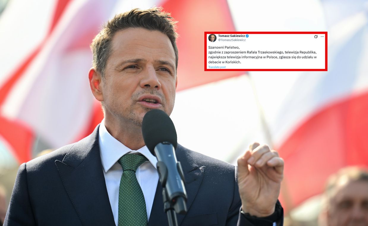 TV Republika odpowiada Trzaskowskiemu. Będzie na debacie w Końskich