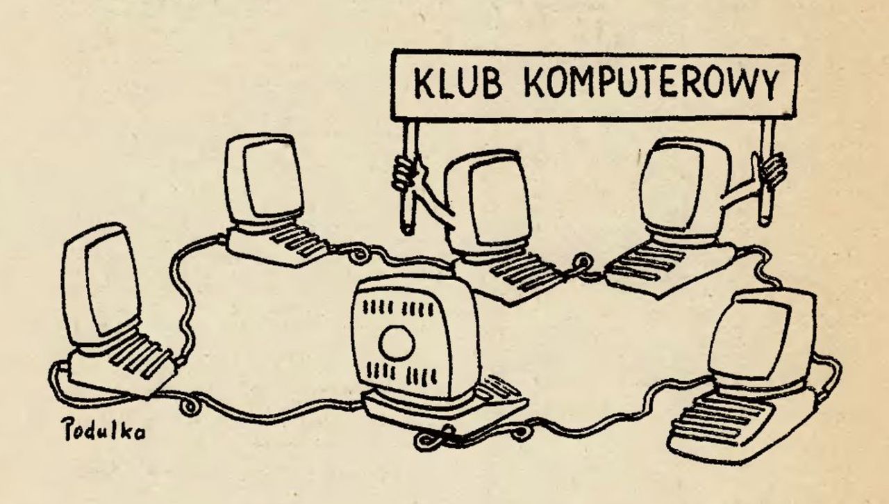 Grafika z "Bajtka" autorstwa Podulki