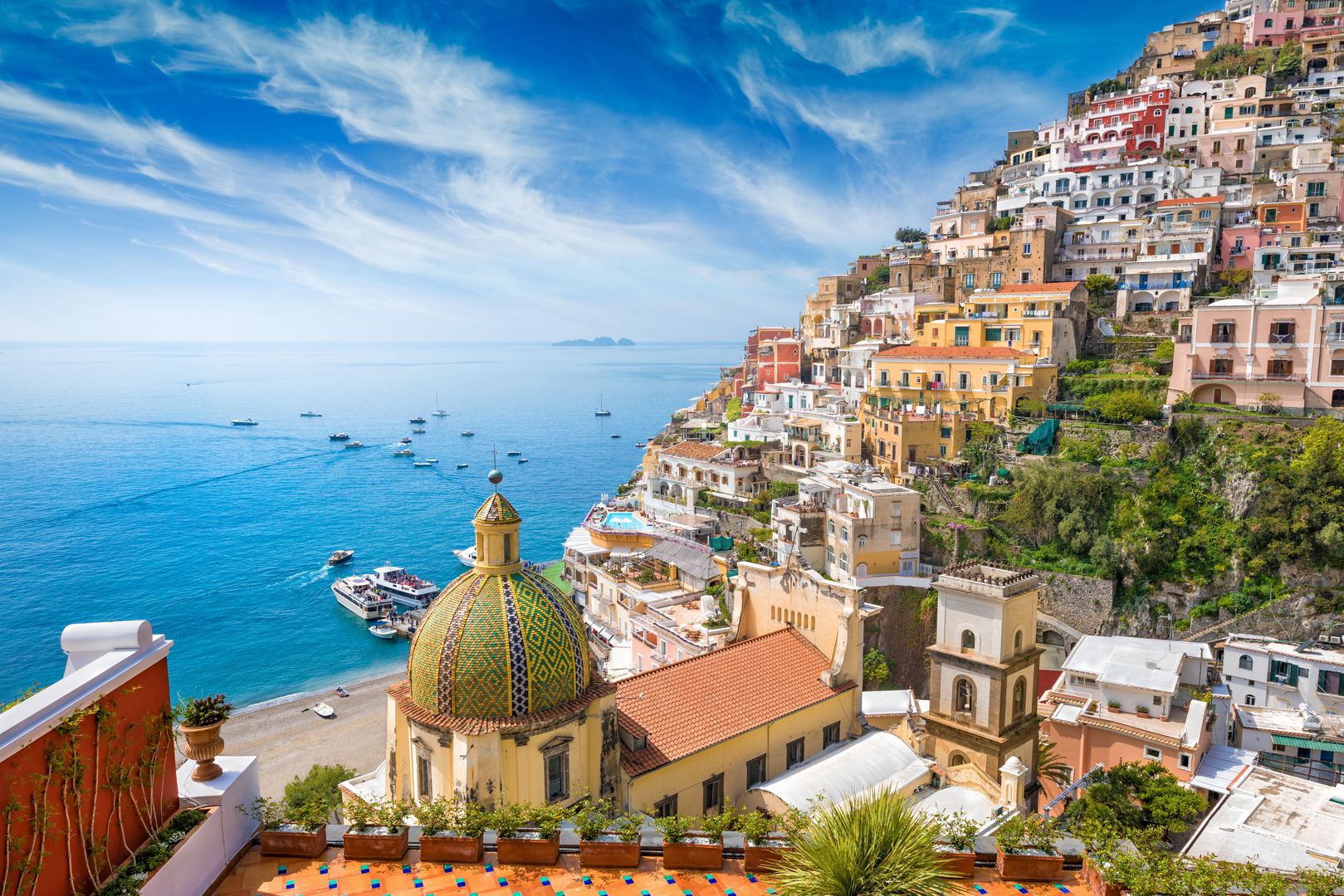 Z Neapolu warto się wybrać na wybrzeże Amalfi