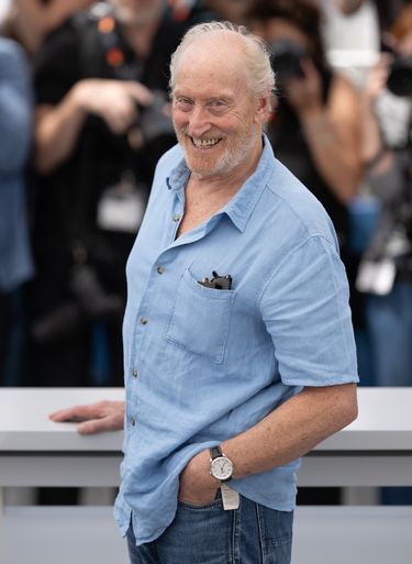 CANNES, FRANCE - MAY 19:  Charles Dance attends the "Rumours" Photocall at the 77th annual Cannes Film Festival at Palais des Festivals on May 19, 2024 in Cannes, France. (Photo by Samir Hussein/WireImage)