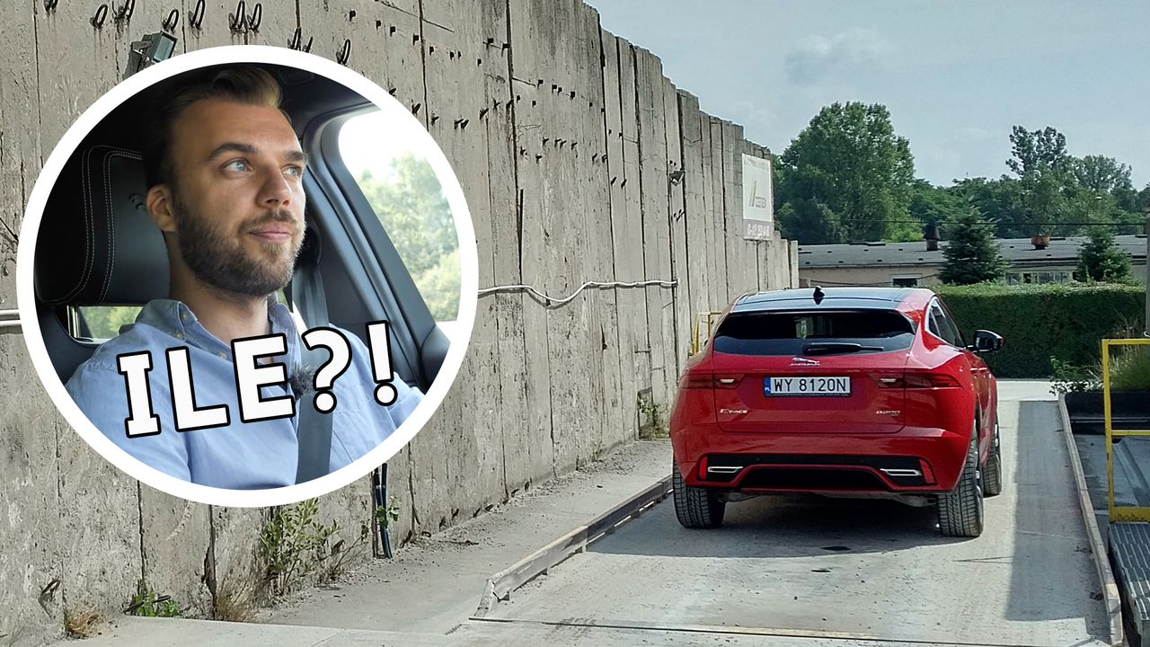 Test wideo: Zważyłem Jaguara E-Pace. Nadal jest cięższy, niż się wydaje