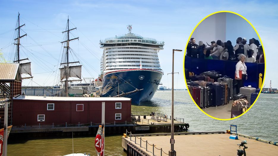 Pasażerowie pobili się podczas rejsu w porcie w USA