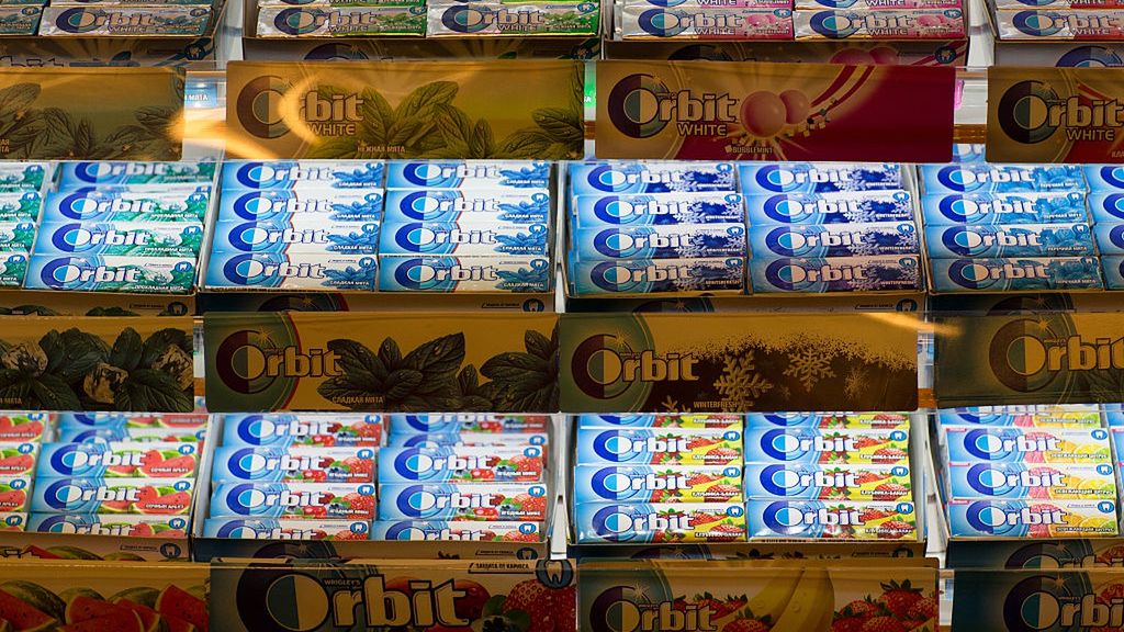 Gumy do żucia Wrigley's Orbit znikają z niemieckich sklepów