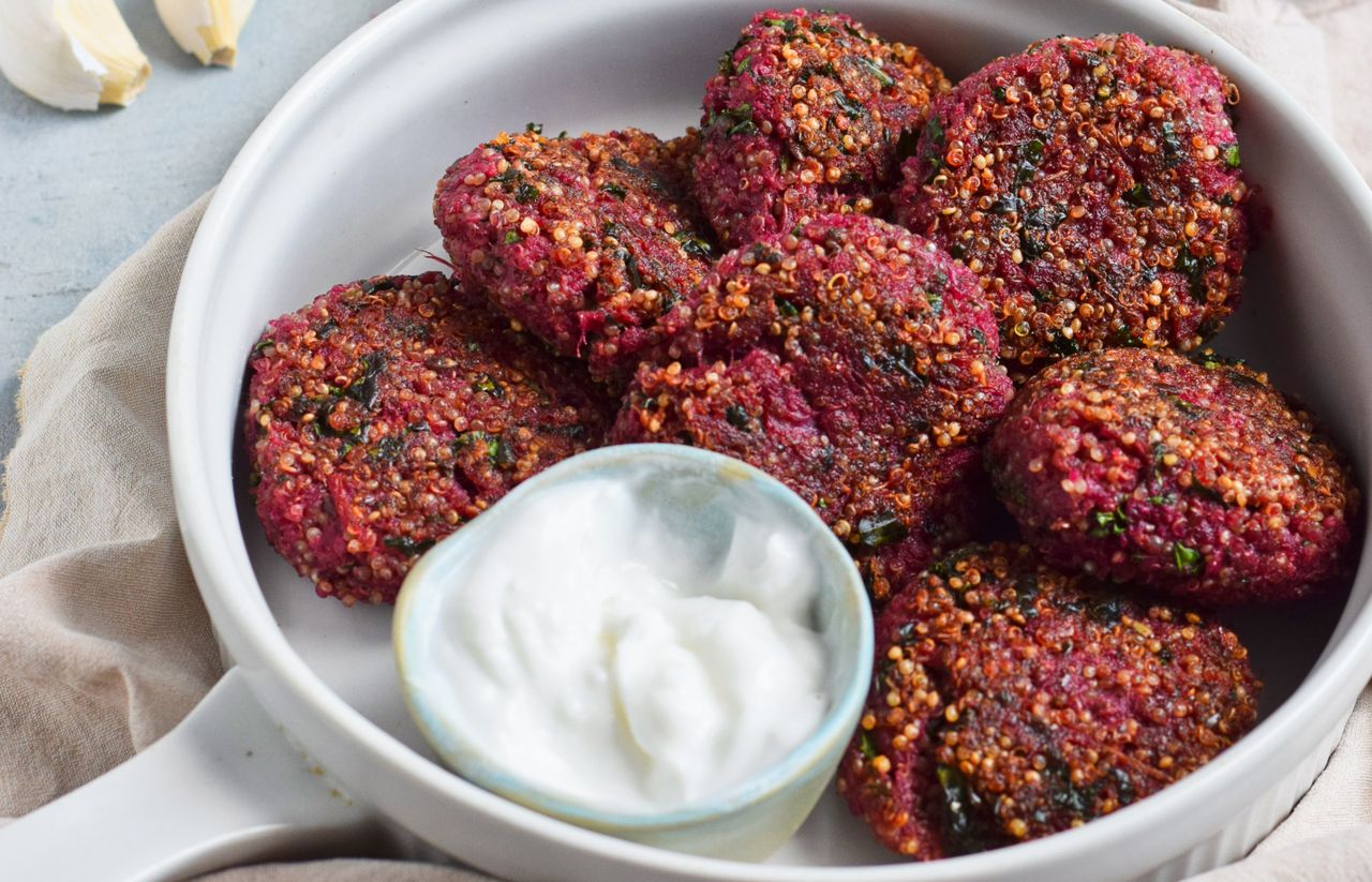 Discover the vibrant taste of healthy beetroot cutlets