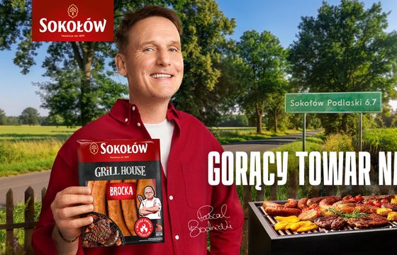 Pascal Brodnicki i "mafijny" towar w nowej kampanii Sokołowa