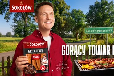 Pascal Brodnicki wraca w reklamie Sokołowa