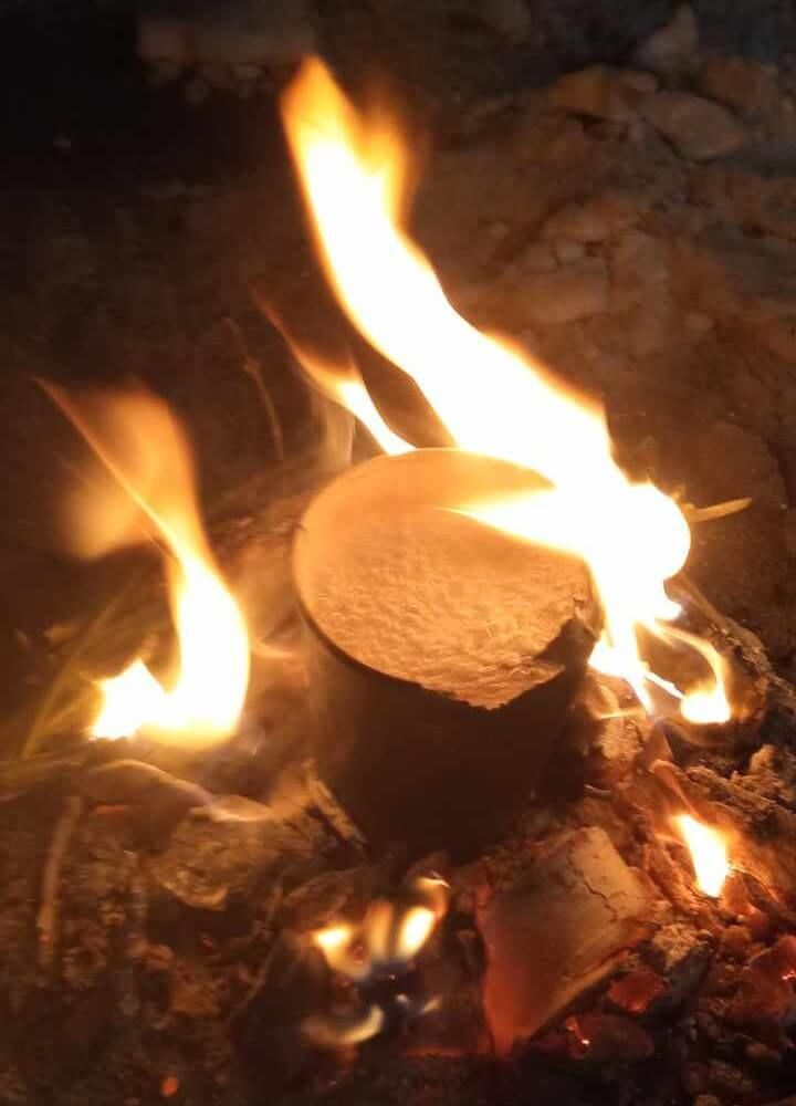 ogień