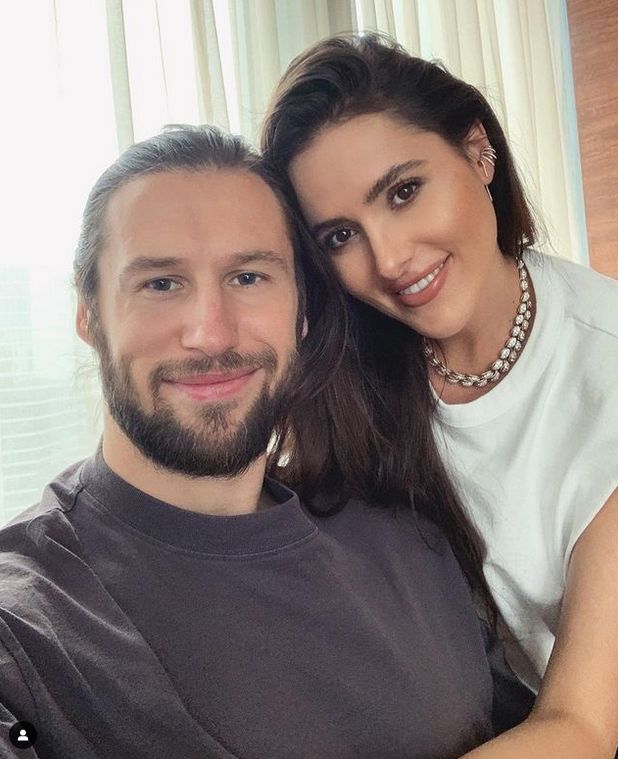 Celia Jaunat i Grzegorz Krychowiak