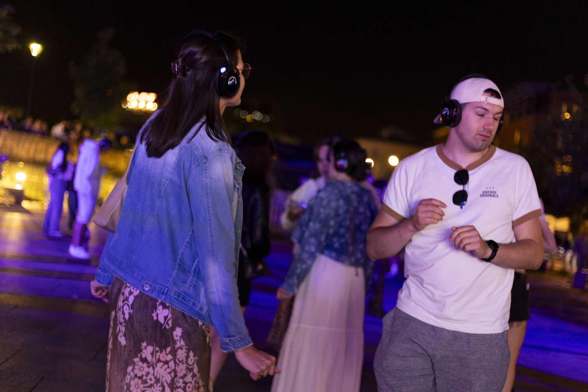 Wieczorne Silent Disco na Placu Armii Napoleona