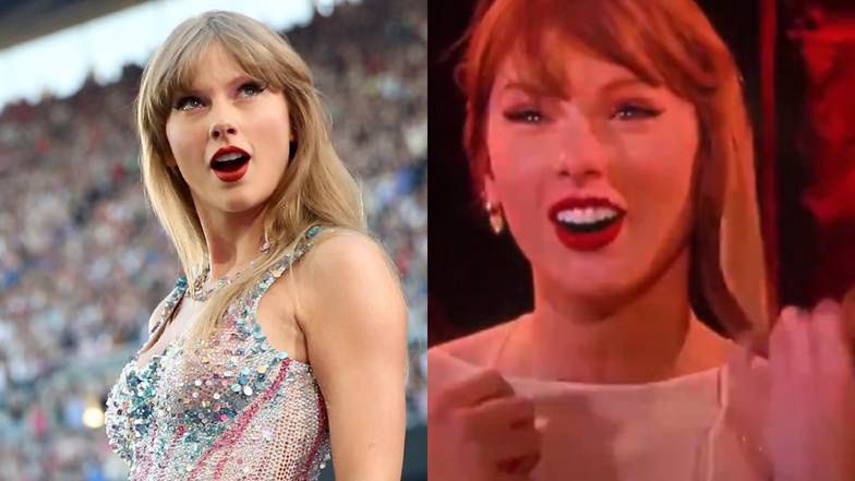 Taylor Swift nie potrafiła ukryć wzruszeniach po kilkuminutowych owacjach na PGE Narodowym. "KOCHAM WAS" (WIDEO)