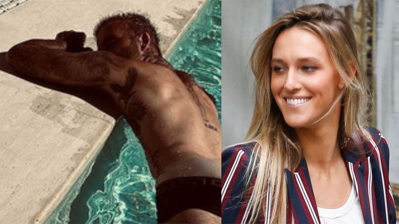 David Beckham odsłania pośladki. Aleksandra Żebrowska lubi to