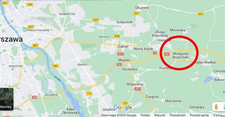 Horror na autostradzie A2. Pieszy potrącony