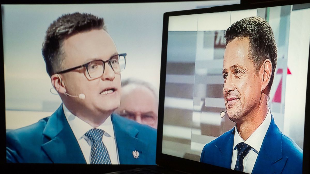 Debata prezydencka w Super Expressie
28.04.2025 Debata prezydencka w Super Expressie
Fot. Wojciech Strozyk/REPORTER
N/z: Rafal Trzaskowski
N/z: Szymon Holownia
Wojciech Strozyk/REPORTER