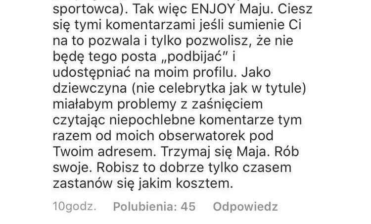 Olga Frycz i Maja Bohosiewicz bronią przebranej za osobę otyłą Anny Lewandowskiej