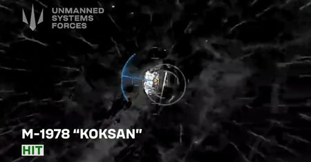 Ukraiński "Wampir" w akcji. Zniszczył potężnego Koksana z KLRD