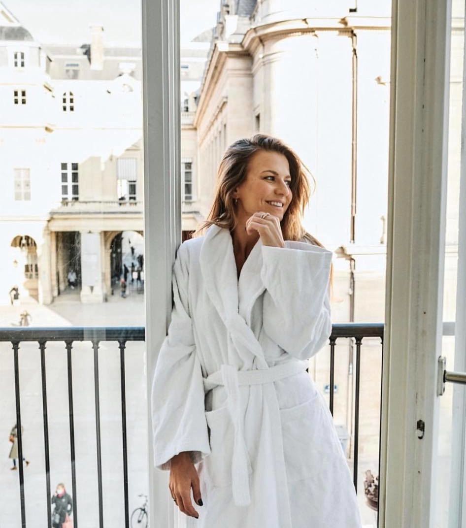Anna Lewandowska na paryskim Fashion Weeku