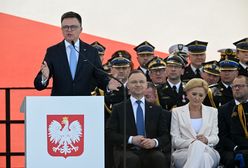 Duda zwrócił się do Hołowni. Marszałek zareagował śmiechem