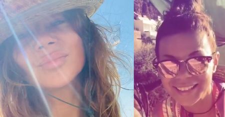 Edyta Górniak robi selfie Z ZADEM OSŁA i uczy się przepisów ruchu drogowego na Santorini (WIDEO)