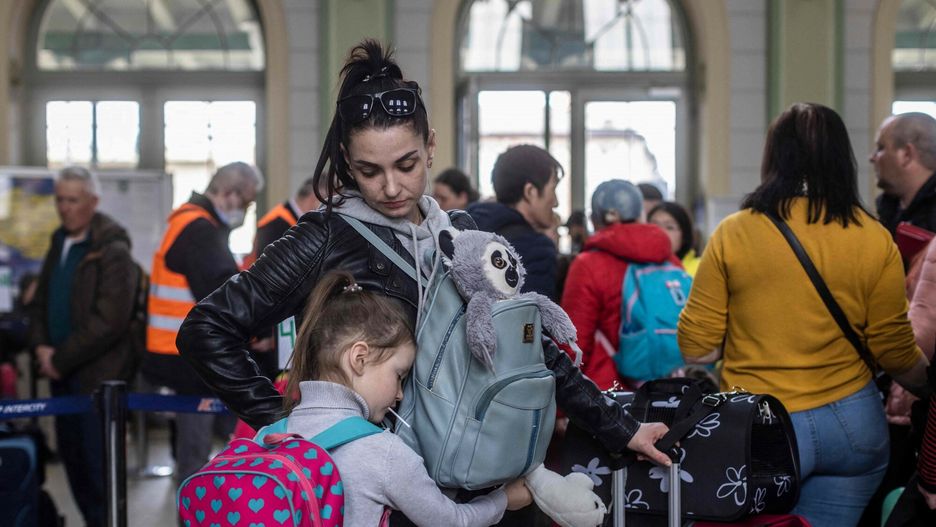 Dźwięk syren do dla matek i dzieci z Ukrainy wielka trauma