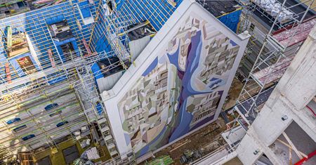 Wrocław. Na Kępie Mieszczańskiej będzie piękny mural. To dzieło Oteckiego i Cekasa