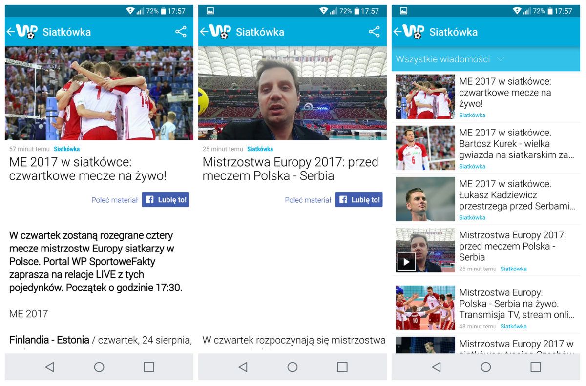Oto, jak śledzić na smartfonie mistrzostw Europy w siatkówce 2017 3
